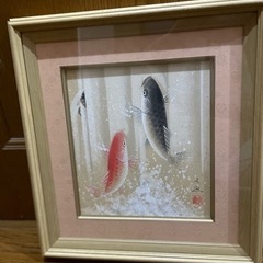 縁起の絵。鯉のぼり