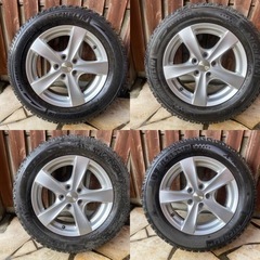 185/65R14 スタッドレス アルミ 4本セット、フォルクスワーゲン ポロの画像