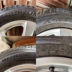 185/65R14 スタッドレス アルミ 4本セット、フォルクスワーゲン ポロの画像