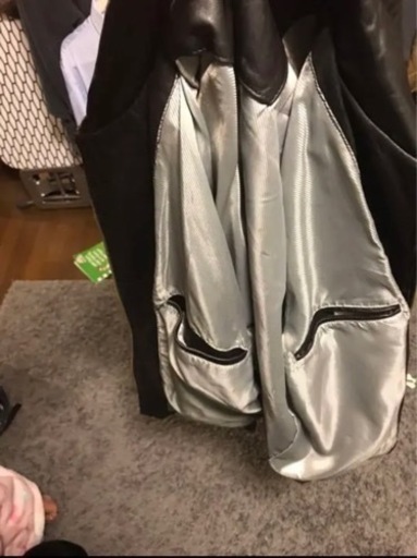 ラムレザー　革ジャン　中古　LLサイズ