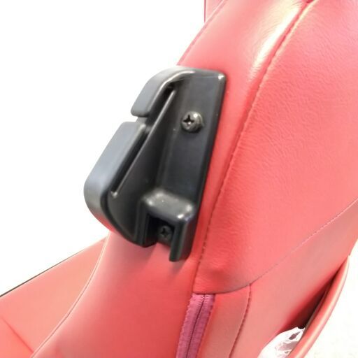 【価格交渉可！】純正　コペン　880Ｋ　レザーパック　シート　助手席側　赤　シートヒーター内蔵　美品