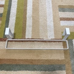 掃除機立て＆タオルハンガーの画像