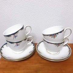 ❗️廃盤＆超貴重壺印❗️ウェッジウッド カップ&ソーサー 4客