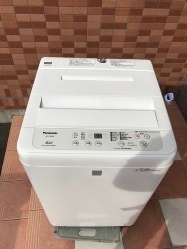 値下げ☆Panasonic パナソニック 5.0kg洗濯機　NA-F50BE6  2018年製