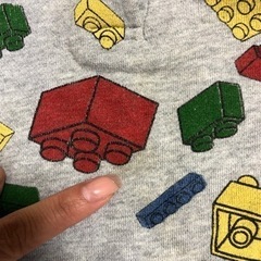 LEGO風パーカーの画像