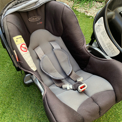 【訳アリ】グレコチャイルドシートGRACOジュニアベビー&ベースセットの画像