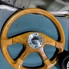 イタルボランテ ウッドステアリング