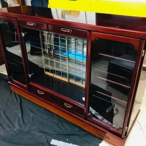 【ヴィンテージ・美品】全国家具工業連合会　高級キャビネット　