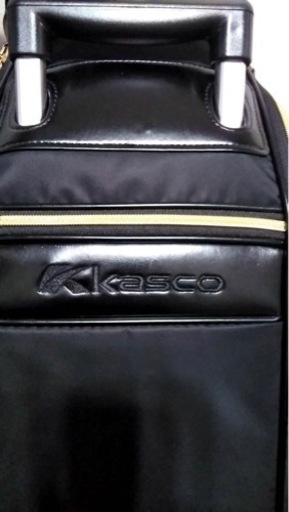 【新品未使用】kasco キャスターキャディバッグ　KS-100