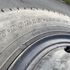 取引中です！7.00R16 12PR  DUNLOP SPLTO1 三菱　キャンター用　6本セットの画像