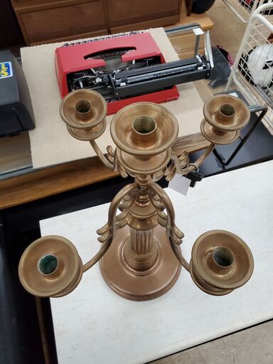 キャンドルスタンド 5灯 アンティーク【トレファク上福岡】