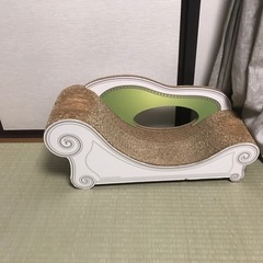 カリカリーナ スツール 緑 グリーン  猫用爪研ぎ