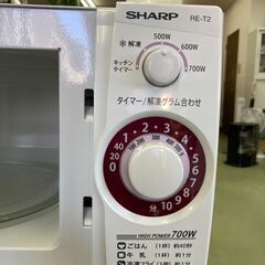 【リサイクルショップ　ピカソ　小松原】シャープ SHARP 電子レンジ RE-T2W6　2012年製　ホワイト★5280★の画像
