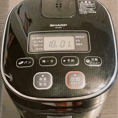 SHARP 炊飯器 3合炊き【お取引決まりました】