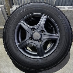 スタッドレスタイヤ4本セット145/80R12