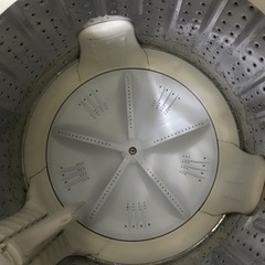 決まりました 中古 7.0kg 簡易乾燥機能付き 全自動洗濯機 ハイアールアクア AQW-KP70 2013年