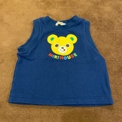 miki HOUSE ミキハウス 70〜80cm ベストの画像