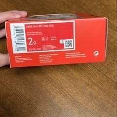値下げ　NIKE MAX 90 CRIB ベビーシューズ　ナイキの画像