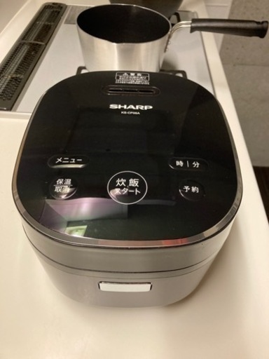 SHARP 3合炊飯器　2019年製