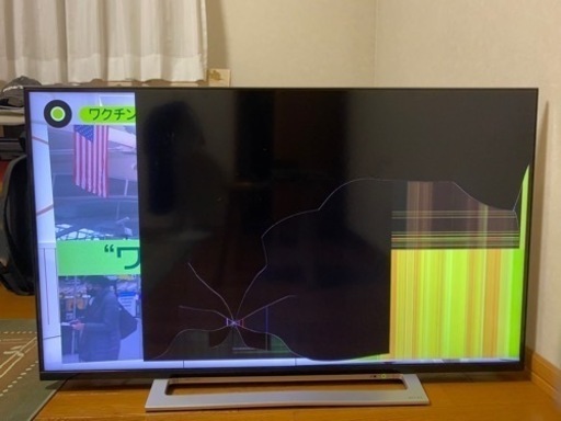 4Kチューナー内蔵　液晶テレビ　43M520X（ジャンク品）