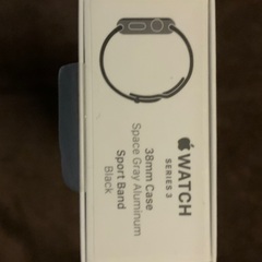 アップルウォッチ　シリーズ3 38mm 美品　(お取引中)の画像