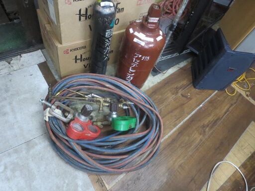 値下げしました！ガス溶接機セット
