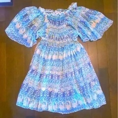 アジアン ファッション 花柄 ワンピース