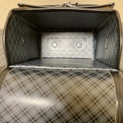 美品　ランドセルふわりぃ黒の画像