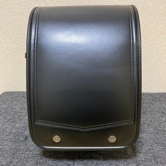 美品　ランドセルふわりぃ黒の画像