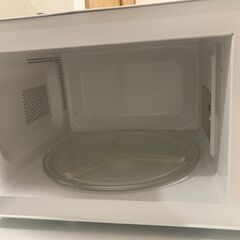 シャープ電子レンジ RE-TX1-W5 2008年 500W 無料 西新宿の大通りコンビニ渡しの画像