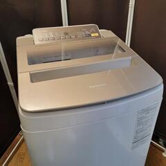 h1124売約済み❌大容量10kg！2017年製！即効泡洗浄♪パナソニック 全自動洗濯機の画像