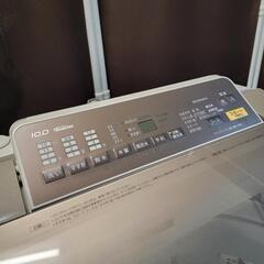 h1124売約済み❌大容量10kg！2017年製！即効泡洗浄♪パナソニック 全自動洗濯機の画像