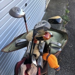 ゴルフセット　レトロ　まとめての画像