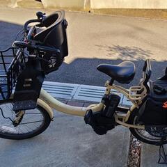 電動自転車　前後子どもシート【お譲り先決定】