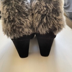 ⭐️美品⭐️黒✖️グレーふわふわLL 1000円の画像