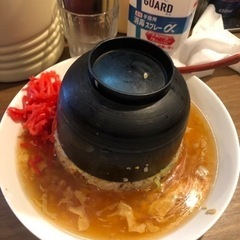 噂のデカ盛り 「よなかそば」