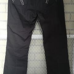 未使用 サラブランド ストレッチパンツ 黒 サイズ3 sarahbrandの画像