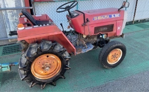トラクター　シバウラSL1543 四駆　15馬力