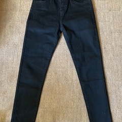 スキニージーンズ  黒　＊