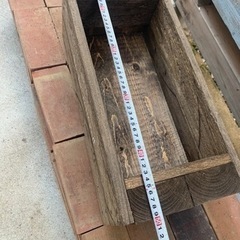 木製プランター［鉢カバー）の画像