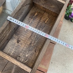 木製プランター［鉢カバー）の画像