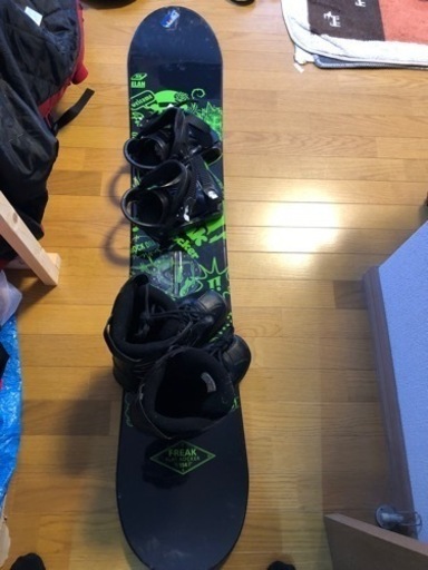 スノーボード3点セット 板154cm ブーツ28cm