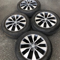 【売却済】中古ホイール付サマータイヤ売ります（日産純正品）　19...
