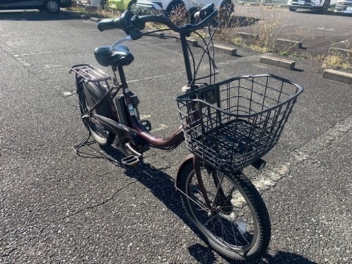 ヤマハ PAS Babby 電動アシスト 自転車 3段ギア 機関良好 充電器あり