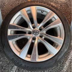 日産フーガ純正ホイール値下げの画像