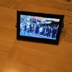 Panasonic viera ブルーレイディスクプレーヤー　HDDレコーダー付ポータブルテレビの画像