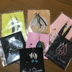 ハンドメイドピアス