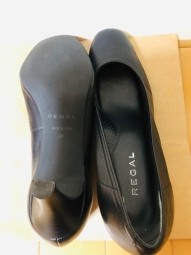 決まらりました❣️美品　リーガル　本革24センチ