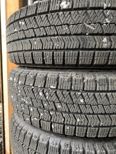 軽自動車スタッドレス　BRIDGESTONE VRX2 155/65r13 バリ山