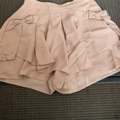 アースミュージックエコロジー  リボン付きショートパンツ